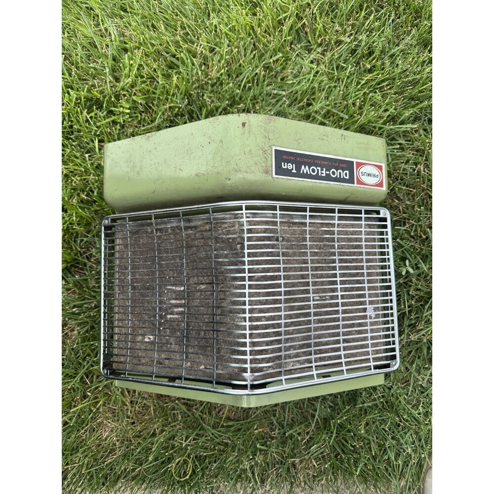 Vintage Primus Duo-Flow Ten Catalytic Propane Heater WORKING 10,000 BTU Camping